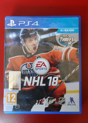 Гра диск NHL 18 для PS4 / PS5