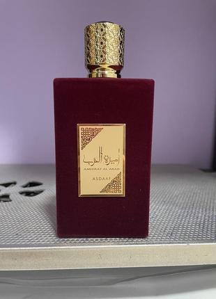 Распылитель парфюмерии lattafa perfumes asdaaf ameerat al arab