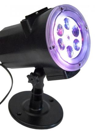 Новогодний проектор LASER LIGHT STAR SHOWER 518 Черный