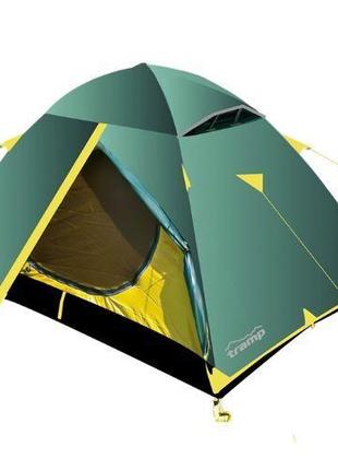 Палатка туристическая трехместная Tramp Scout 3 V2 TRT-056 Зел...