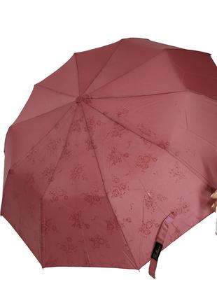 Зонтик полуавтомат Bellisimo Пыльная роза (461-9)