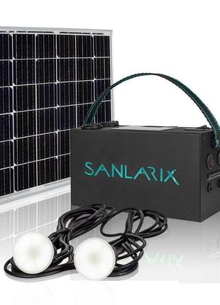 Солнечная станция Sanlarix Charger в комплекте с солнечной бат...