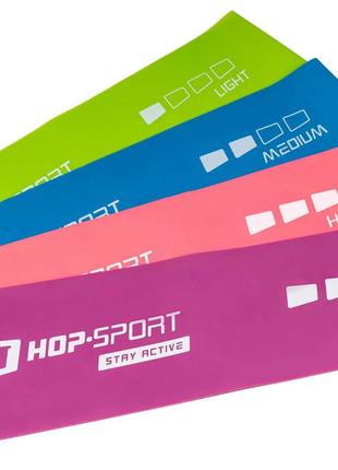 Набор резинок для фитнеса Hop-Sport 600x75mm HS-L675RL