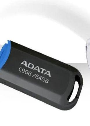 Флешка ADATA USB 2,0 USB Flash Drive 64GB Black Новый! Накопит...