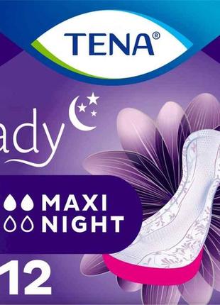 Прокл урологічні жін. Lady Maxi Night 12шт 6крап ТМ Tena