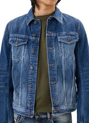 Мужская джинсовая куртка r-elshar-xp jacket diesel оригинал