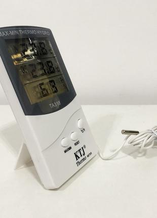 Термометр гигрометр TA 318 с выносным датчиком температуры