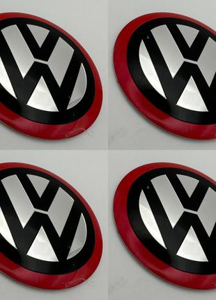 Наклейки для колпачков с логотипом VW Volkswagen Фольксваген 6...