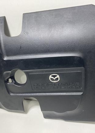 Декоративная накладка двигателя на Mazda 3 (BK) 2003-2008г. - ...