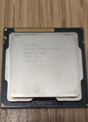 Процессор Intel Xeon E3-1270 (i7 2600k) 3.8 GHz 8MB 80W