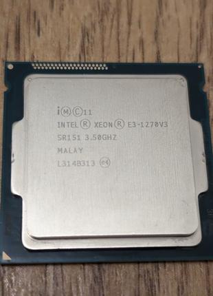Процессор Intel Xeon E3-1270 v3 (i7 4770k) 3.9 GHz 8MB 80W