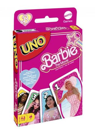 Настольная игра UNO Барби в кино (Уно: Barbie the Movie)