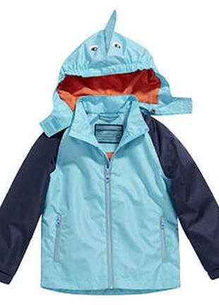 Дождевик,куртка для дождя детская на коттоновой подкладке