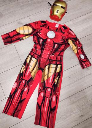 Костюм железный человека, айронмен, супергерой, ironman