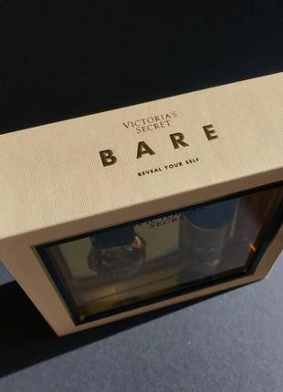 Набор подарочный victoria’s secret парфюм bare eau de parfum