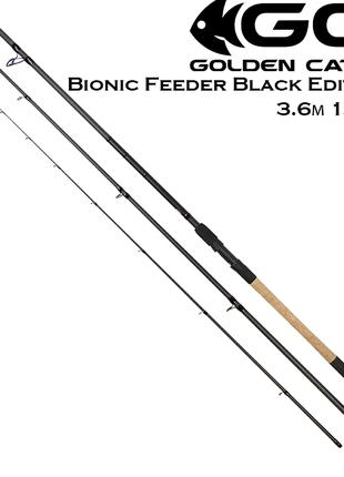 Спиннинг GC Bionic Feeder Black Edition 390H 150г фидерное уди...