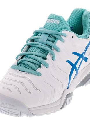 Кросівки жінок. Asics Gel-challenger 11 white/blue (37) 6 E753...