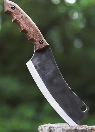 Нож-топорик ручной работы “Goff” кливерный