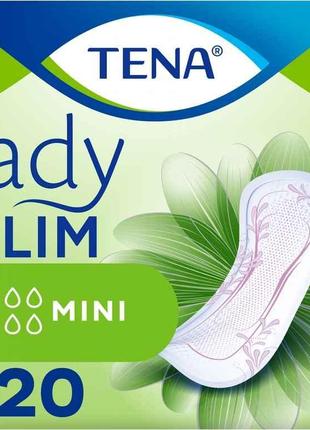 Прокл урологічні жін. Lady Slim Mini 20 шт. 2крап ТМ Tena