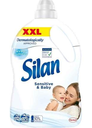 Ополіскувач для білизни 2,86л ДИТЯЧИЙ Sensitivr Baby ТМ Silan