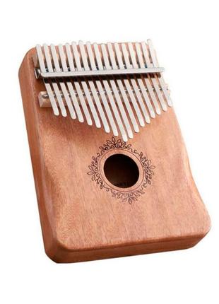 Музыкальный инструмент Калимба Kalimba на 17 язычков Ручное фо...