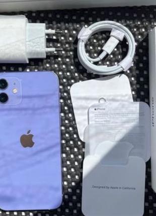Apple iPhone 12 64 Gb. Purple/ Айфон 12 Фіолетовий