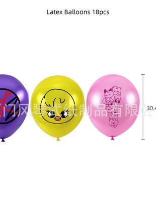 Набір повітряних кульок з Skzoo (18 шт)
