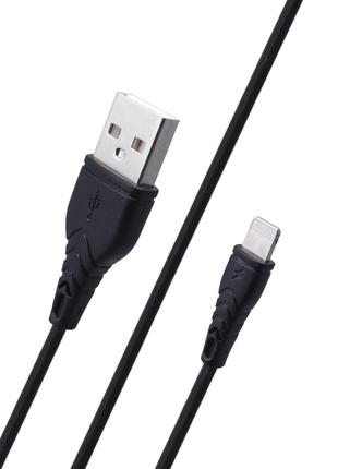 Кабель usb Yoobao C4 Lightning cable 2.4A 1m — Black