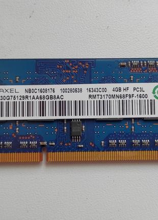 Ramaxel SODIMM DDR3L 4Gb RMT3170MN68F9F-1600