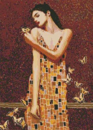 Алмазная мозаика "В объятиях бабочек"