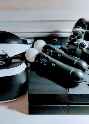 Ігрова консоль PlayStation 4 2Tb + VR шлем + ігровий акаунт