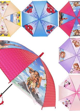 Зонтик-трость детский 3d мультики