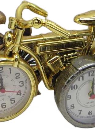 Часы-будильник "Мотоцикл" 22.5см