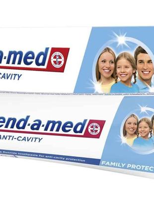 Зубна паста 75мл Анти-карієс Захист для всієї родини ТМ Blend-...