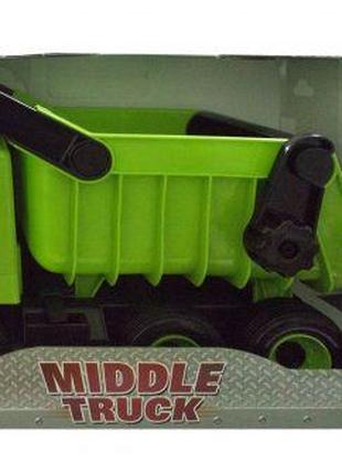Самоскид "Middle truck" (зелений) [tsi41027-ТSІ]