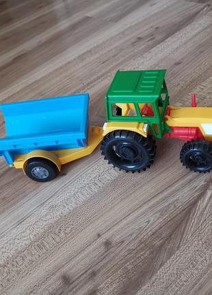 Машинки wader игрушки самосвал трактор