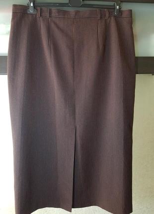 Gatsby фирменная макси юбка в полоску в размере батал
