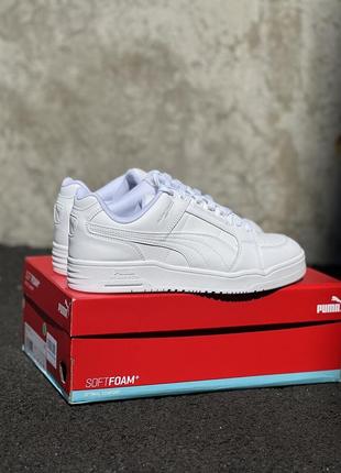 Кожаные кеды кроссовки puma slipstream. оригинал.