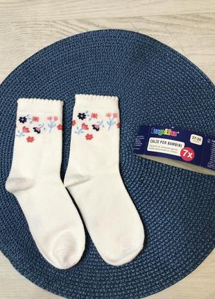 Шкарпетки носки білі