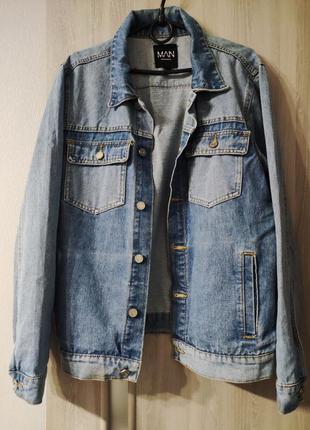 Джинсовая куртка, мужская джинсовая куртка