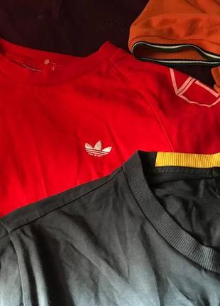 Футболки и поло оригинал boss lacoste adidas лот