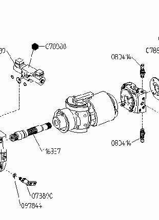 097844 запчасть(комплектующая) насоса гидростатики MERLO TF42....