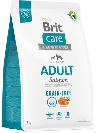 Brit Care Dog Grain-free Adult Salmon - Сухой беззерновой корм...