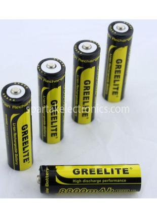 Батарейка BATTERY 18650 Black Greelite черная(500)в уп 50шт