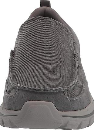 Слипоны skechers palmero-matthis moc toe canvas, мужские, разм...