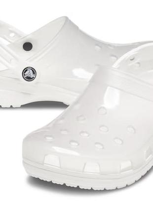 Сабо crocs classic translucent, м12