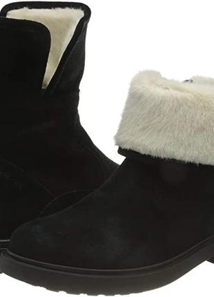 Демисезонные замшевые ботинки geox eclair, 31 евро