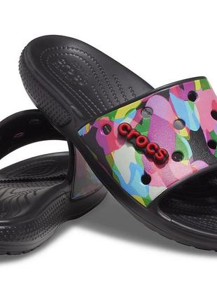 Шльопанці crocs classic bubble block, w7