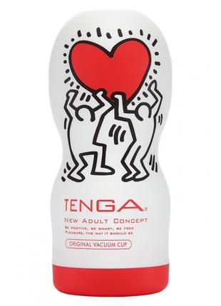 Мастурбатор Tenga Keith Haring Deep Throat Cup 15,5 x 6,9 см