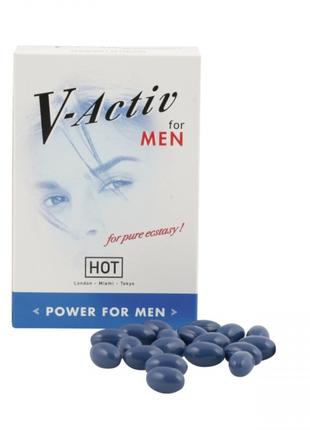 Капсулы для потенции HOT V-Activ Caps for men (цена за упаковк...